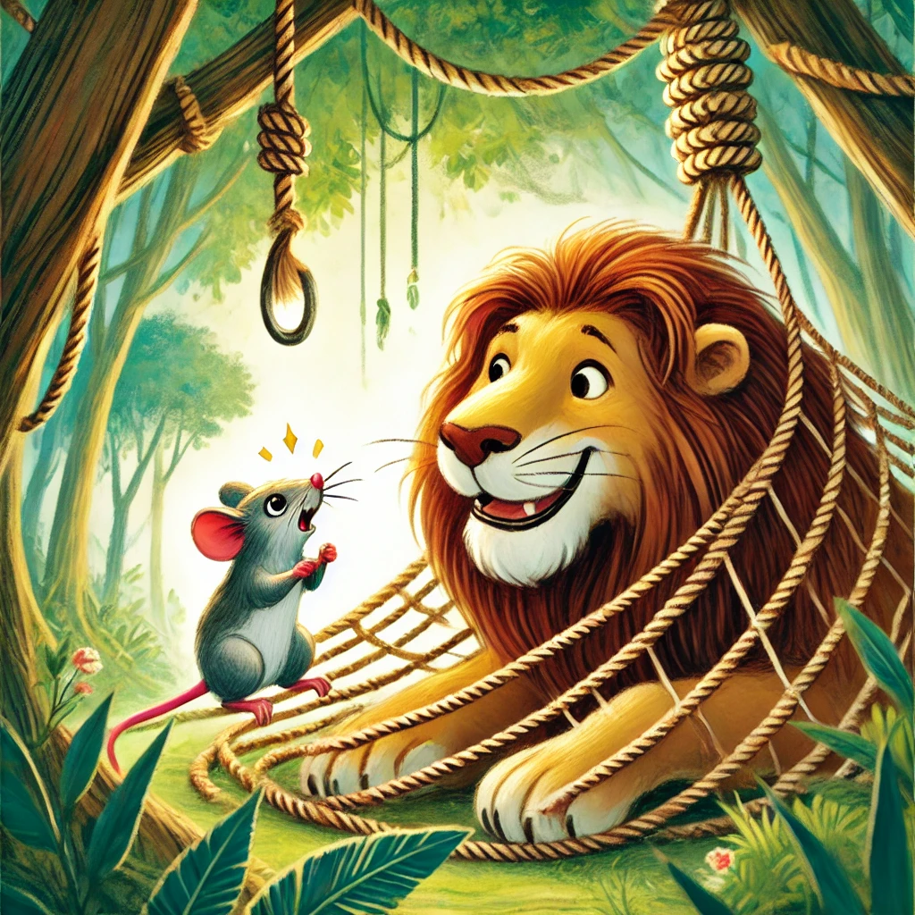 शेर और चूहे की आकर्षक कहानी Fascinating story of lion and mouse