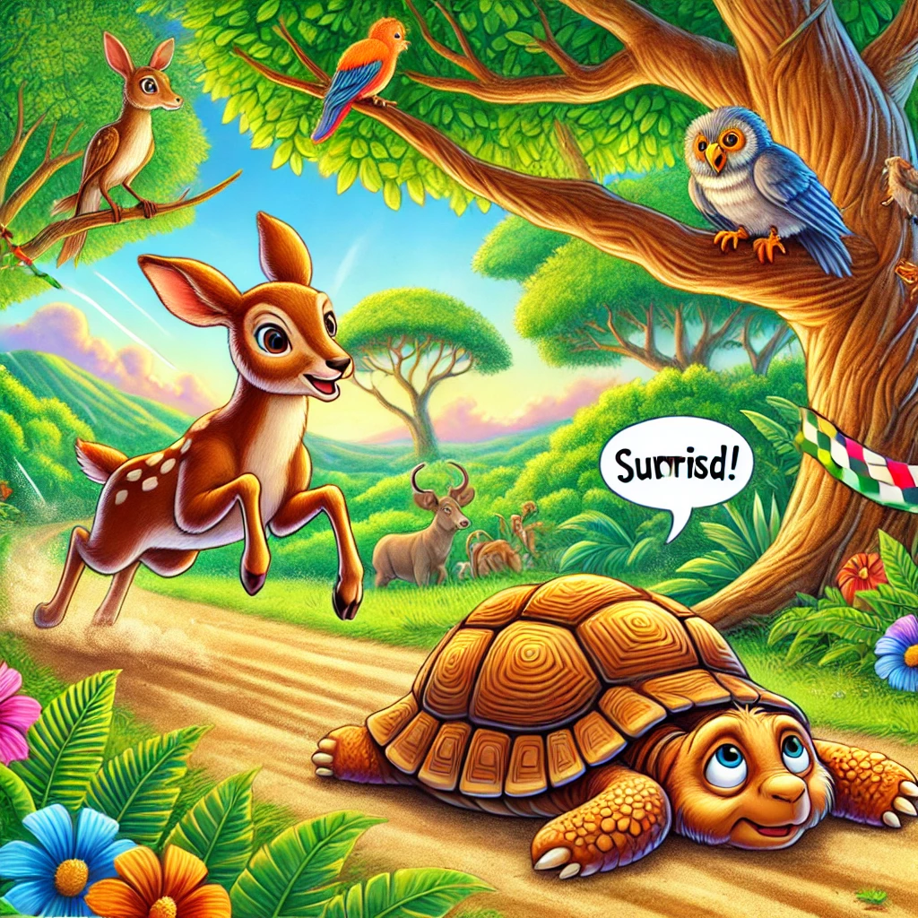 कछुआ और ख़रगोश की आकर्षक कहानी Fascinating story of tortoise and rabbit