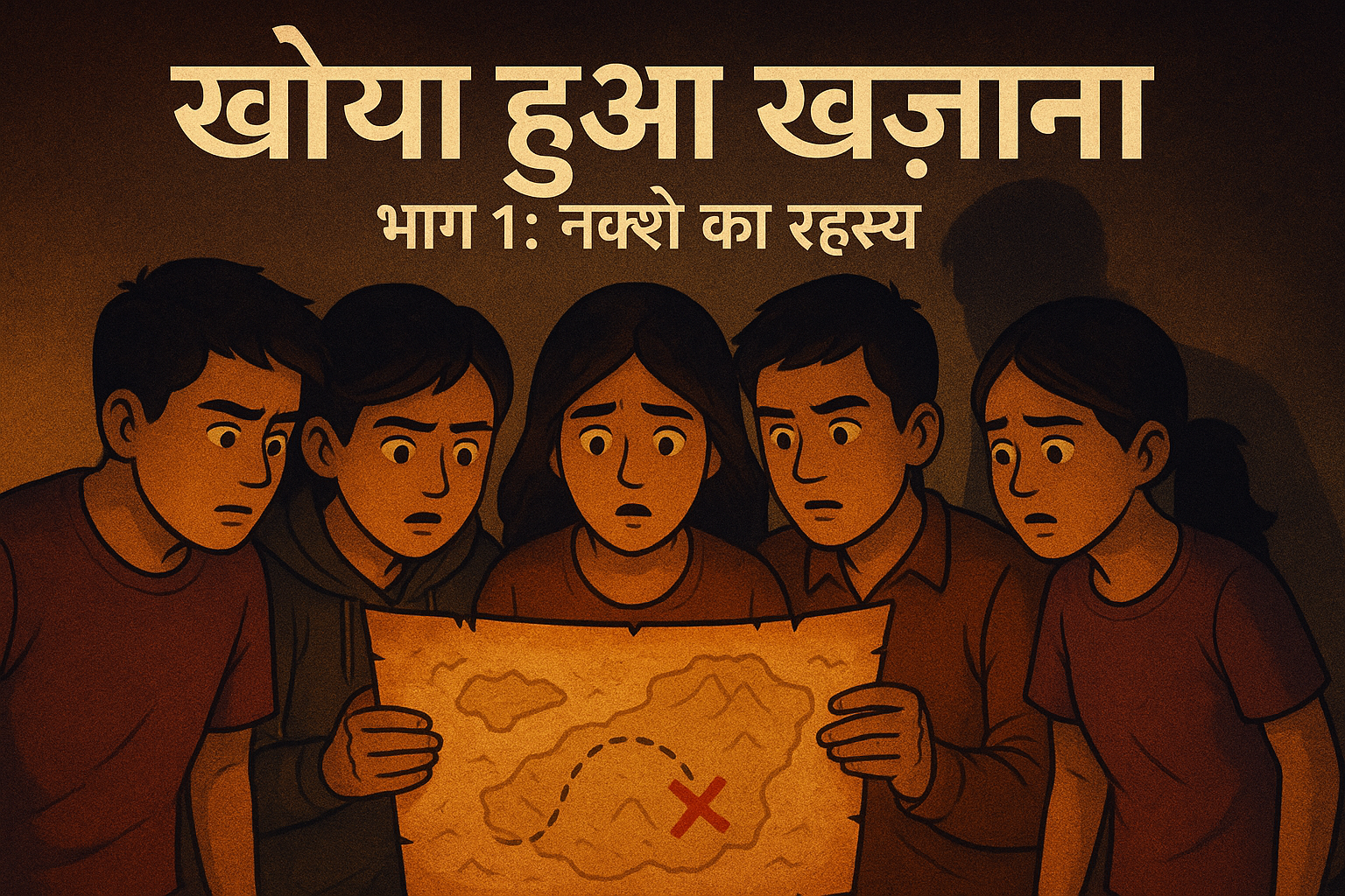 खोया हुआ खज़ाना दोस्तों के साथ सफर lost treasure travel with friends