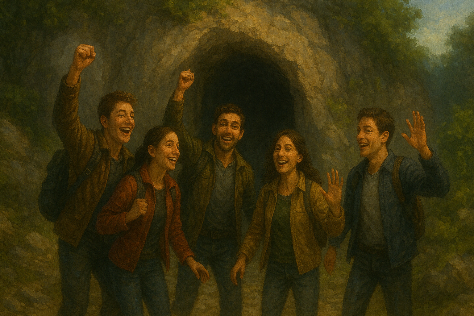 भूतिया गुफा का रहस्य जिसमे फसे पांच दोस्त The mystery of the haunted cave in which five friends are trapped